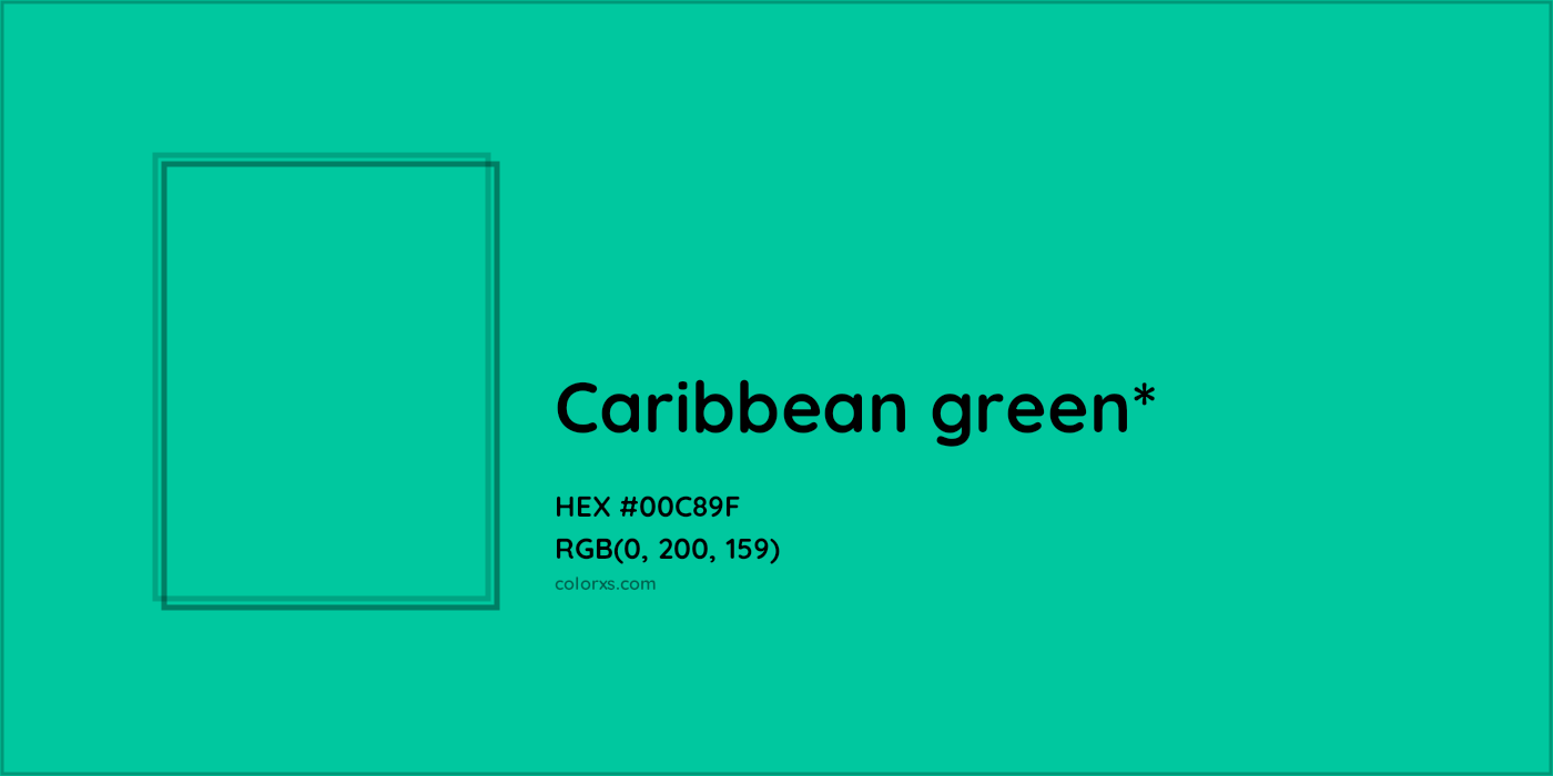 HEX #00C89F Color Name, Color Code, Palettes, Similar Paints, Images