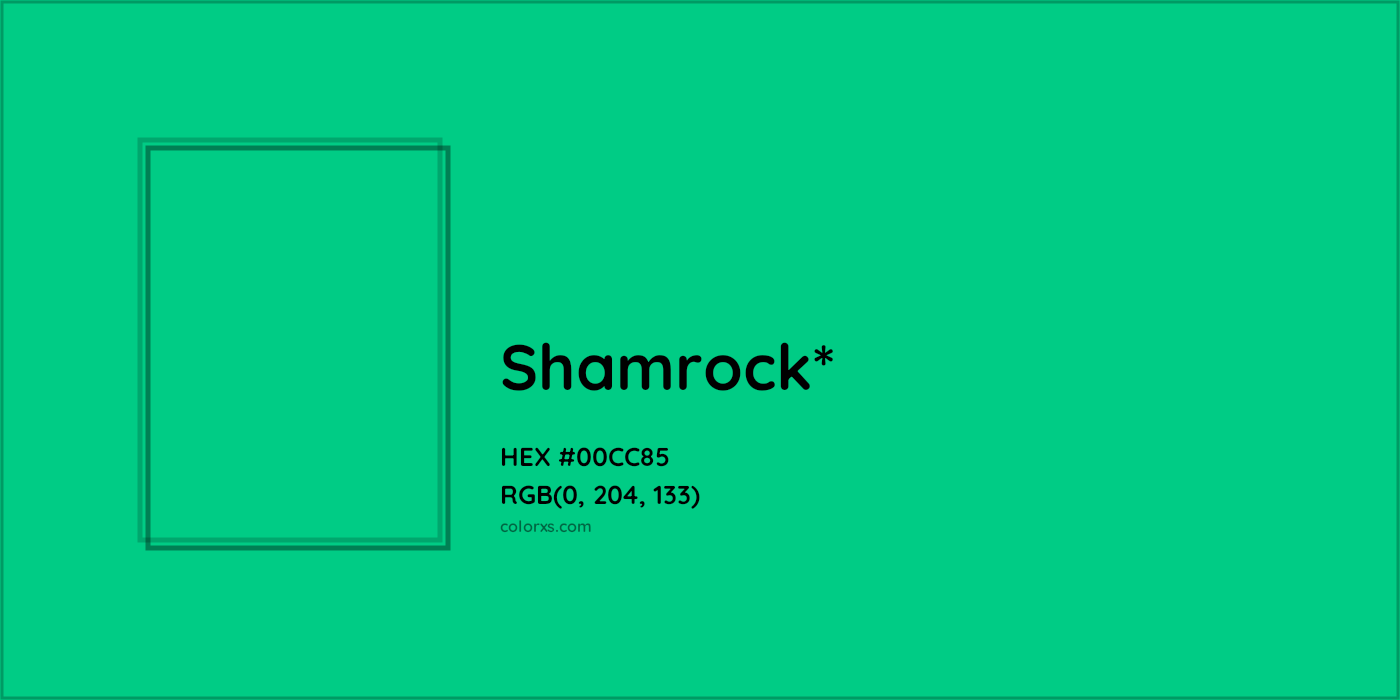 HEX #00CC85 Color Name, Color Code, Palettes, Similar Paints, Images