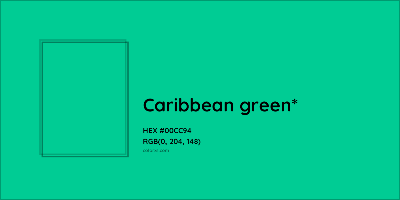 HEX #00CC94 Color Name, Color Code, Palettes, Similar Paints, Images