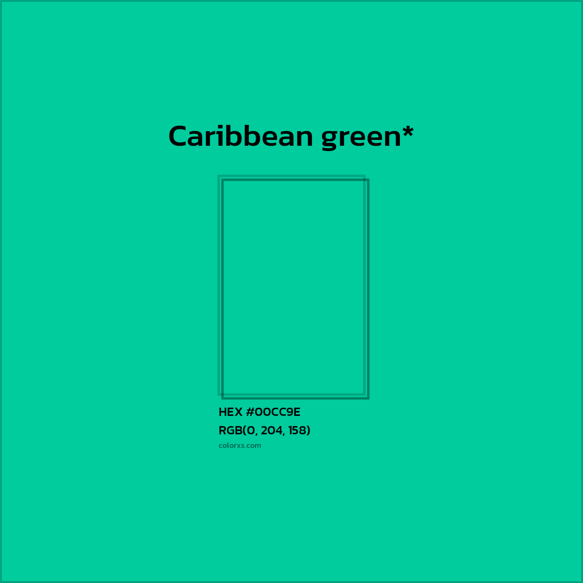 HEX #00CC9E Color Name, Color Code, Palettes, Similar Paints, Images