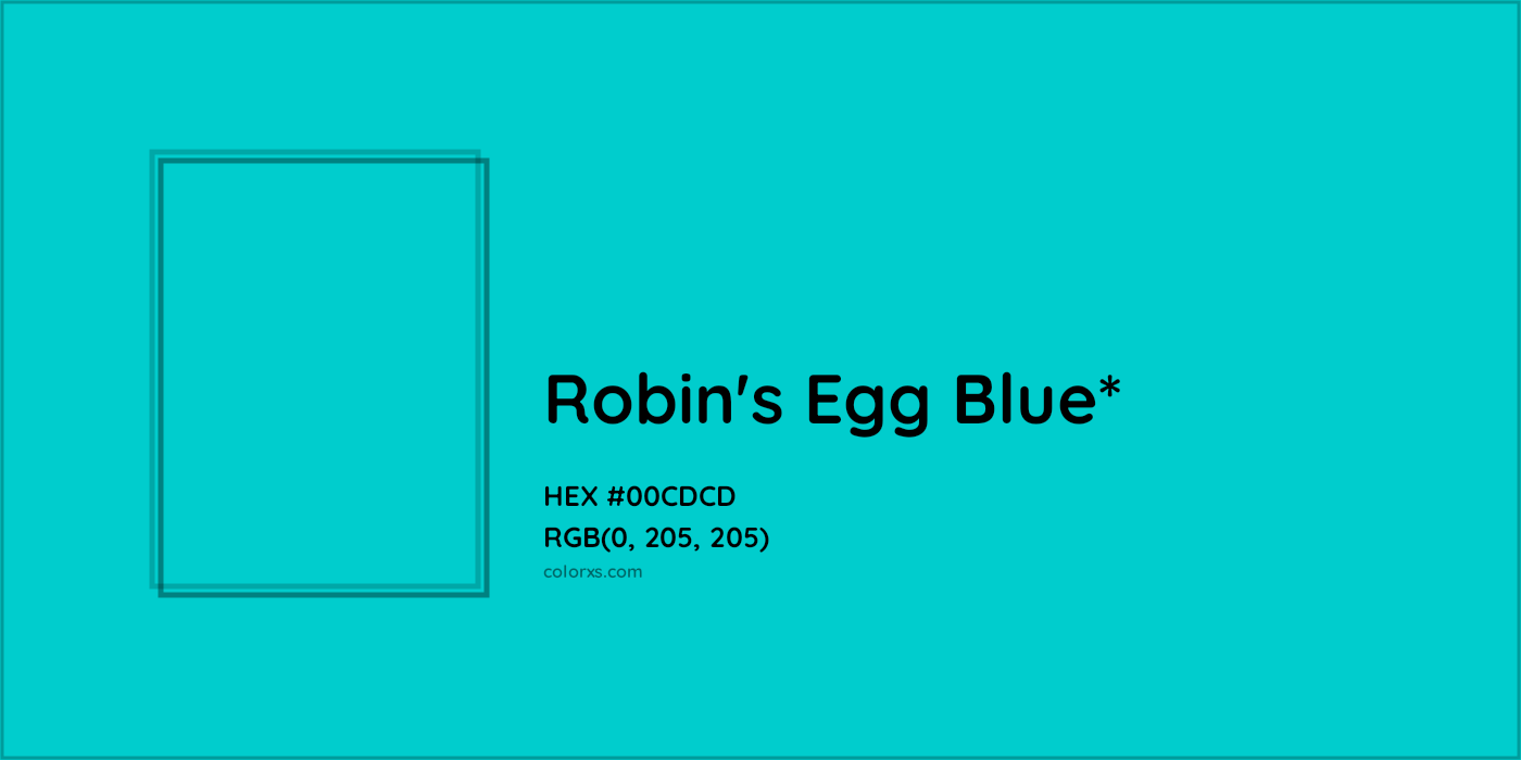 HEX #00CDCD Color Name, Color Code, Palettes, Similar Paints, Images