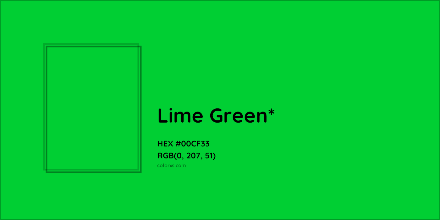 HEX #00CF33 Color Name, Color Code, Palettes, Similar Paints, Images
