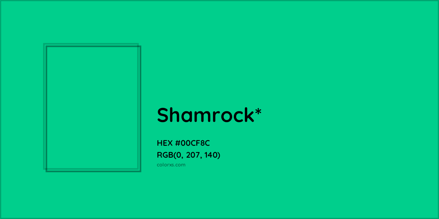 HEX #00CF8C Color Name, Color Code, Palettes, Similar Paints, Images