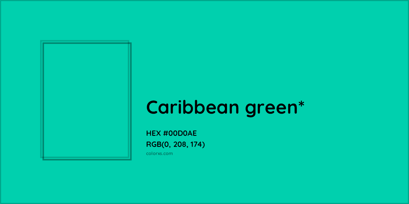 HEX #00D0AE Color Name, Color Code, Palettes, Similar Paints, Images