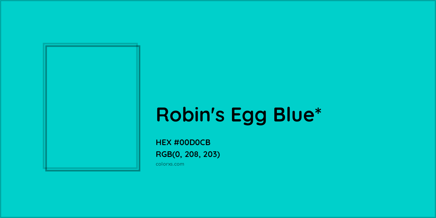 HEX #00D0CB Color Name, Color Code, Palettes, Similar Paints, Images