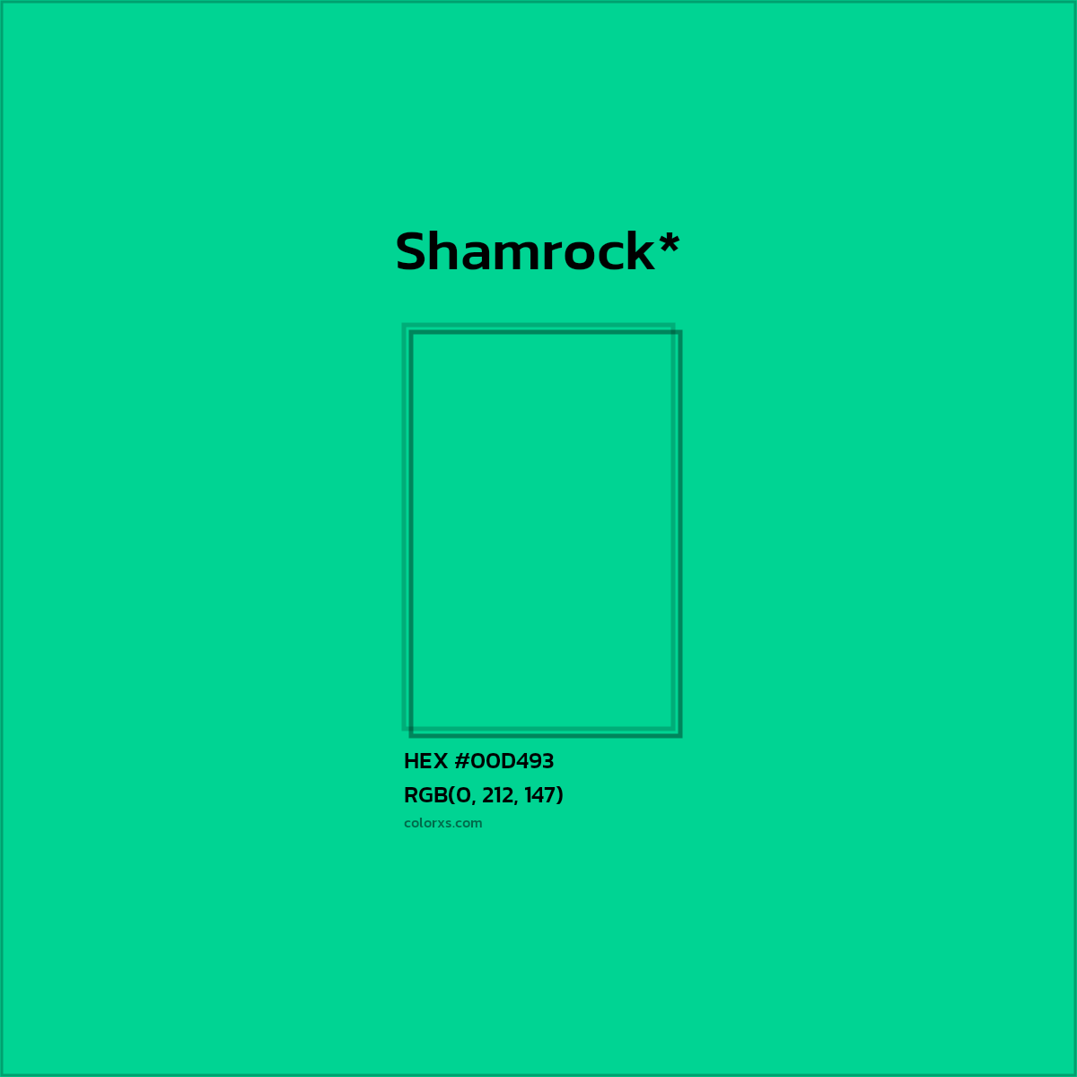 HEX #00D493 Color Name, Color Code, Palettes, Similar Paints, Images