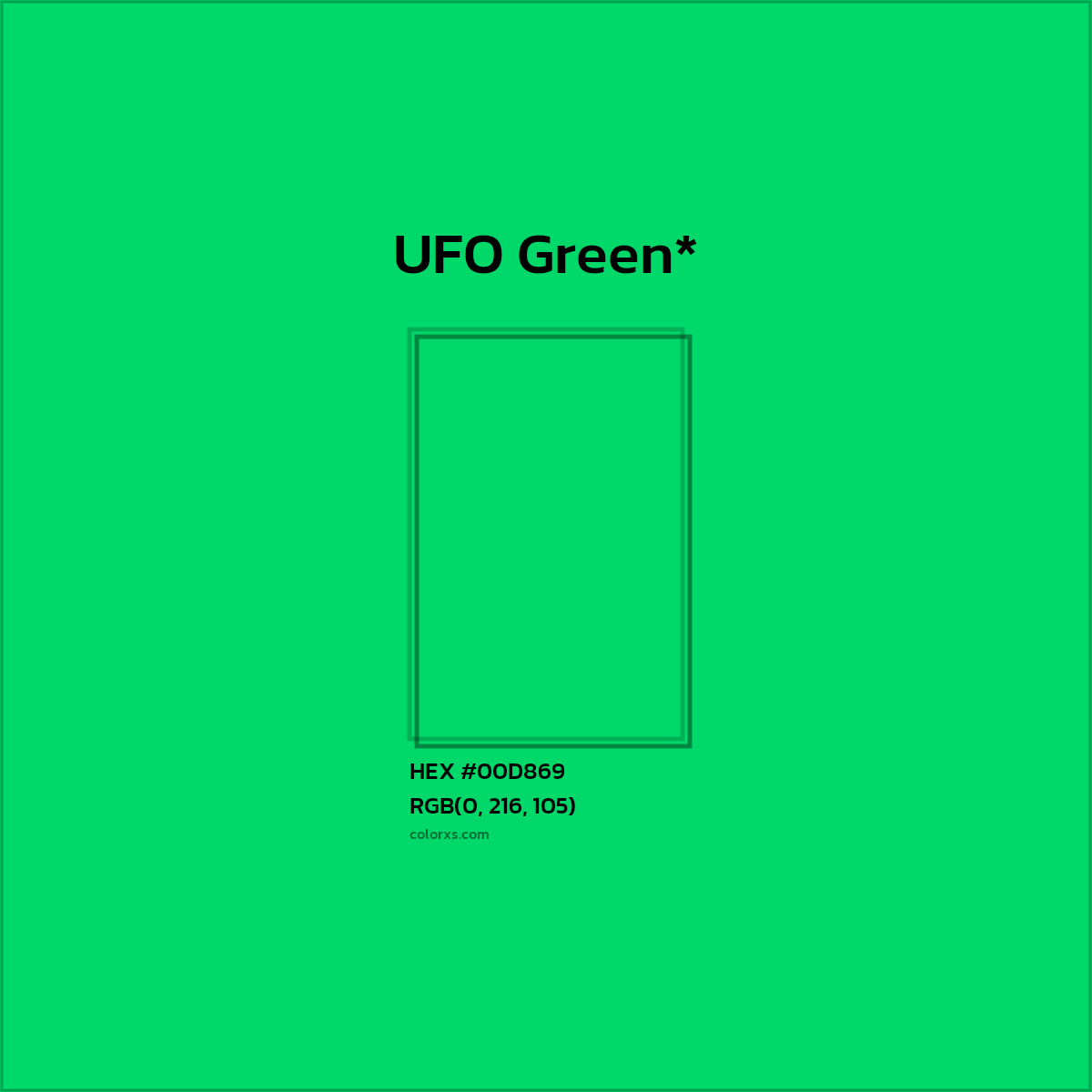 HEX #00D869 Color Name, Color Code, Palettes, Similar Paints, Images
