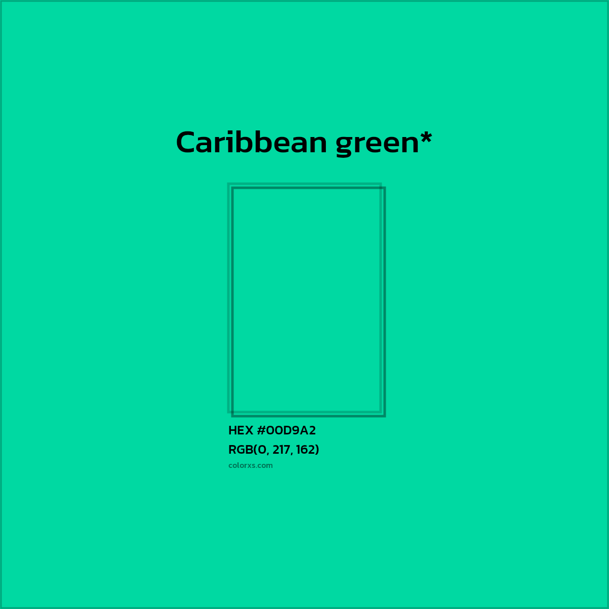 HEX #00D9A2 Color Name, Color Code, Palettes, Similar Paints, Images