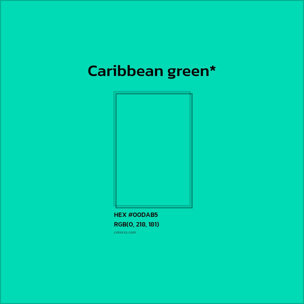 HEX #00DAB5 Color Name, Color Code, Palettes, Similar Paints, Images