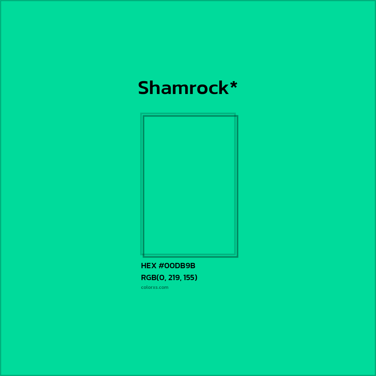 HEX #00DB9B Color Name, Color Code, Palettes, Similar Paints, Images