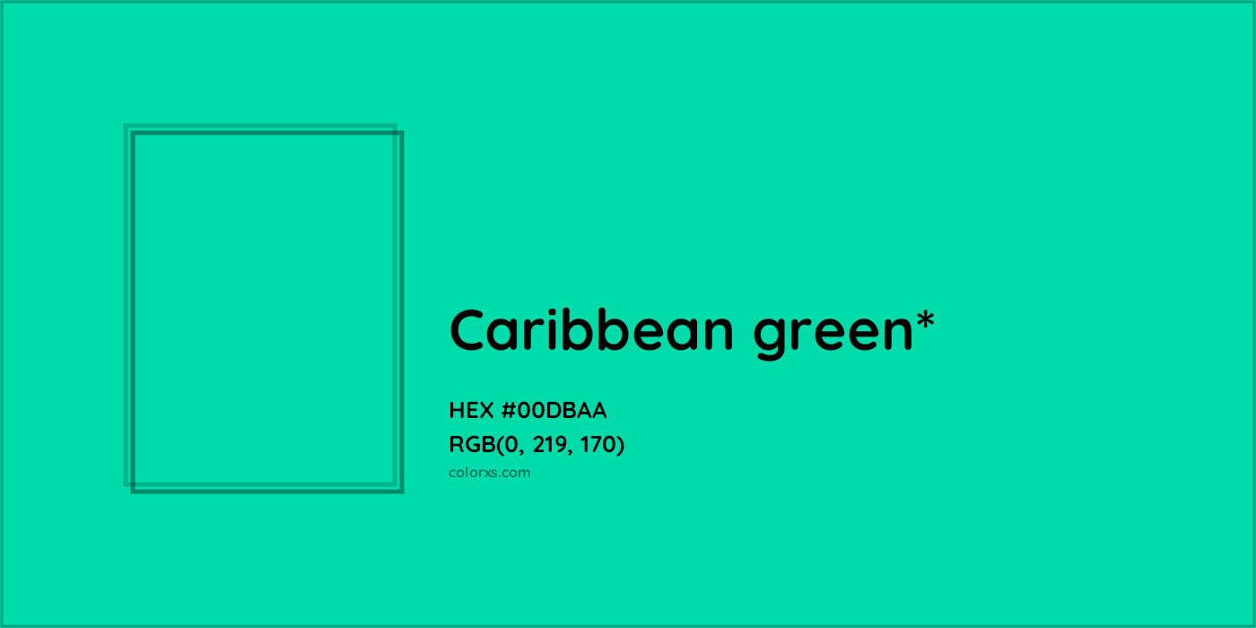 HEX #00DBAA Color Name, Color Code, Palettes, Similar Paints, Images