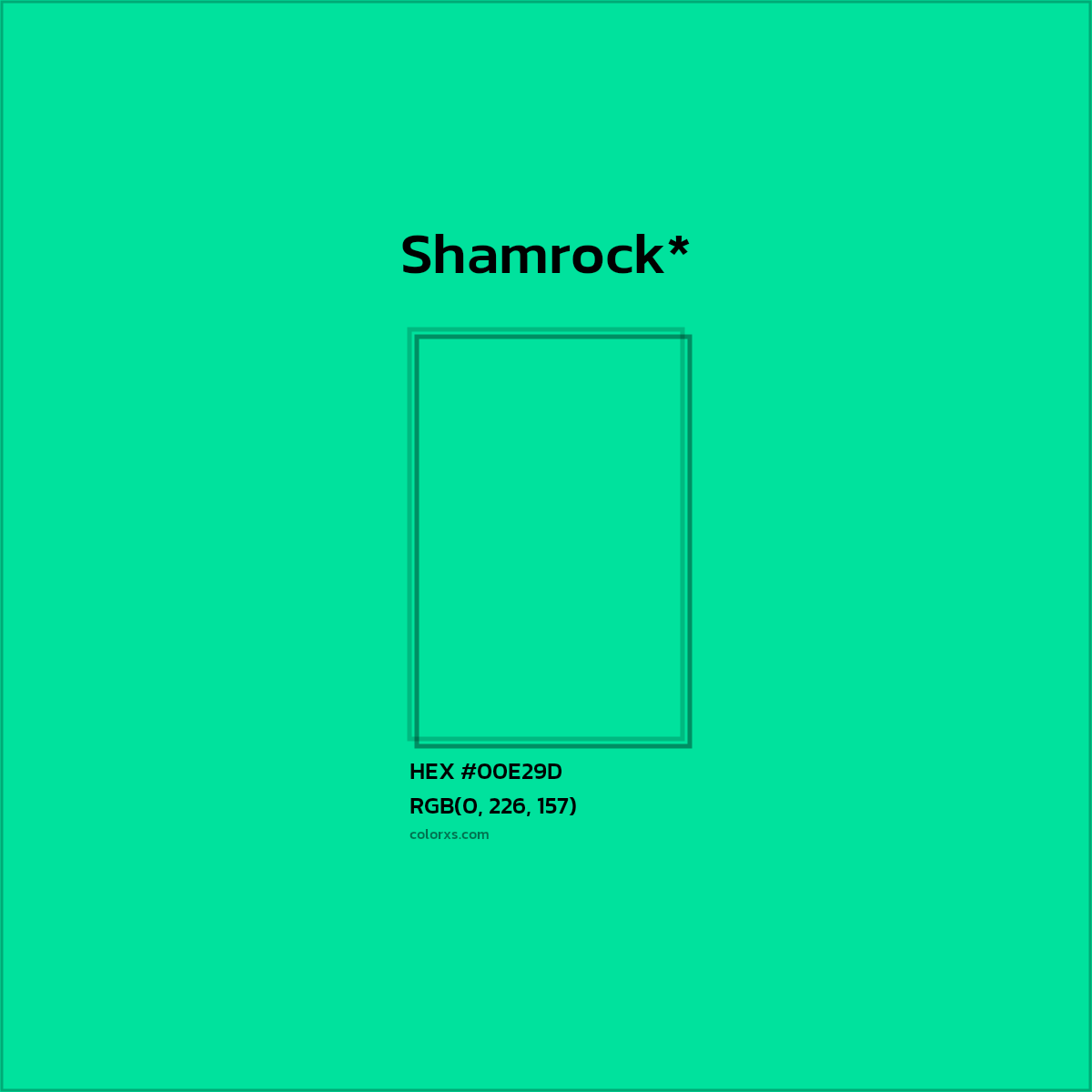 HEX #00E29D Color Name, Color Code, Palettes, Similar Paints, Images