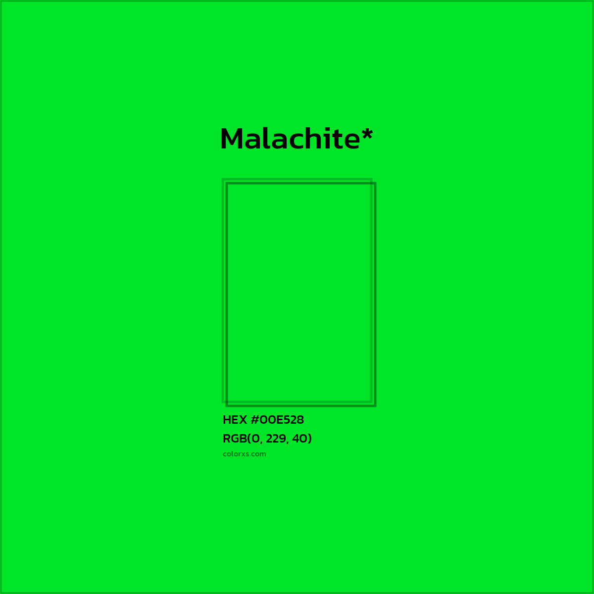 HEX #00E528 Color Name, Color Code, Palettes, Similar Paints, Images