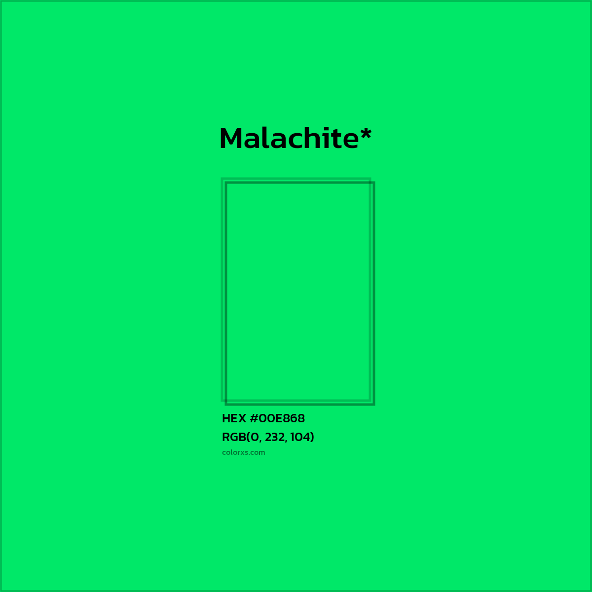 HEX #00E868 Color Name, Color Code, Palettes, Similar Paints, Images