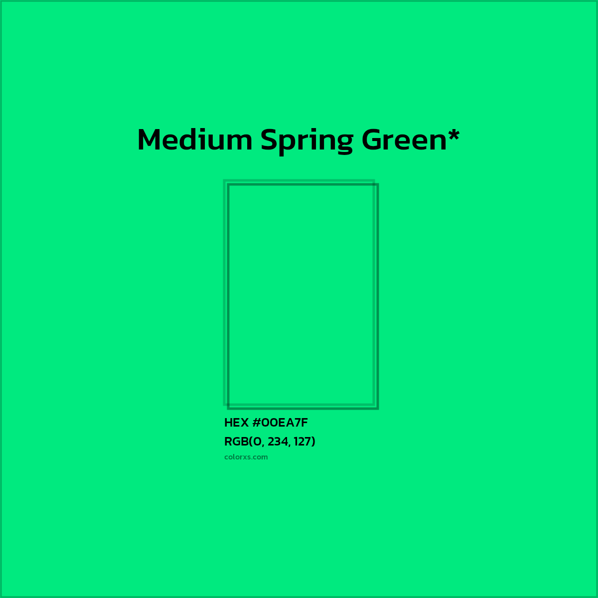 HEX #00EA7F Color Name, Color Code, Palettes, Similar Paints, Images