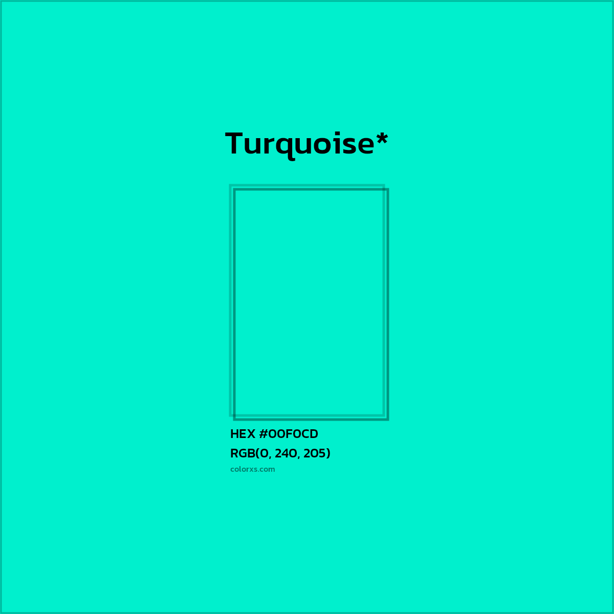 HEX #00F0CD Color Name, Color Code, Palettes, Similar Paints, Images
