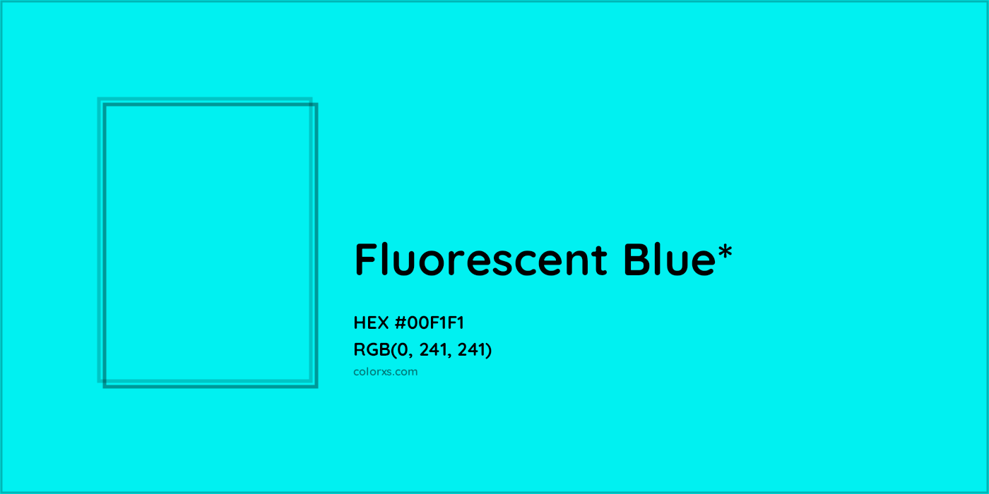 HEX #00F1F1 Color Name, Color Code, Palettes, Similar Paints, Images