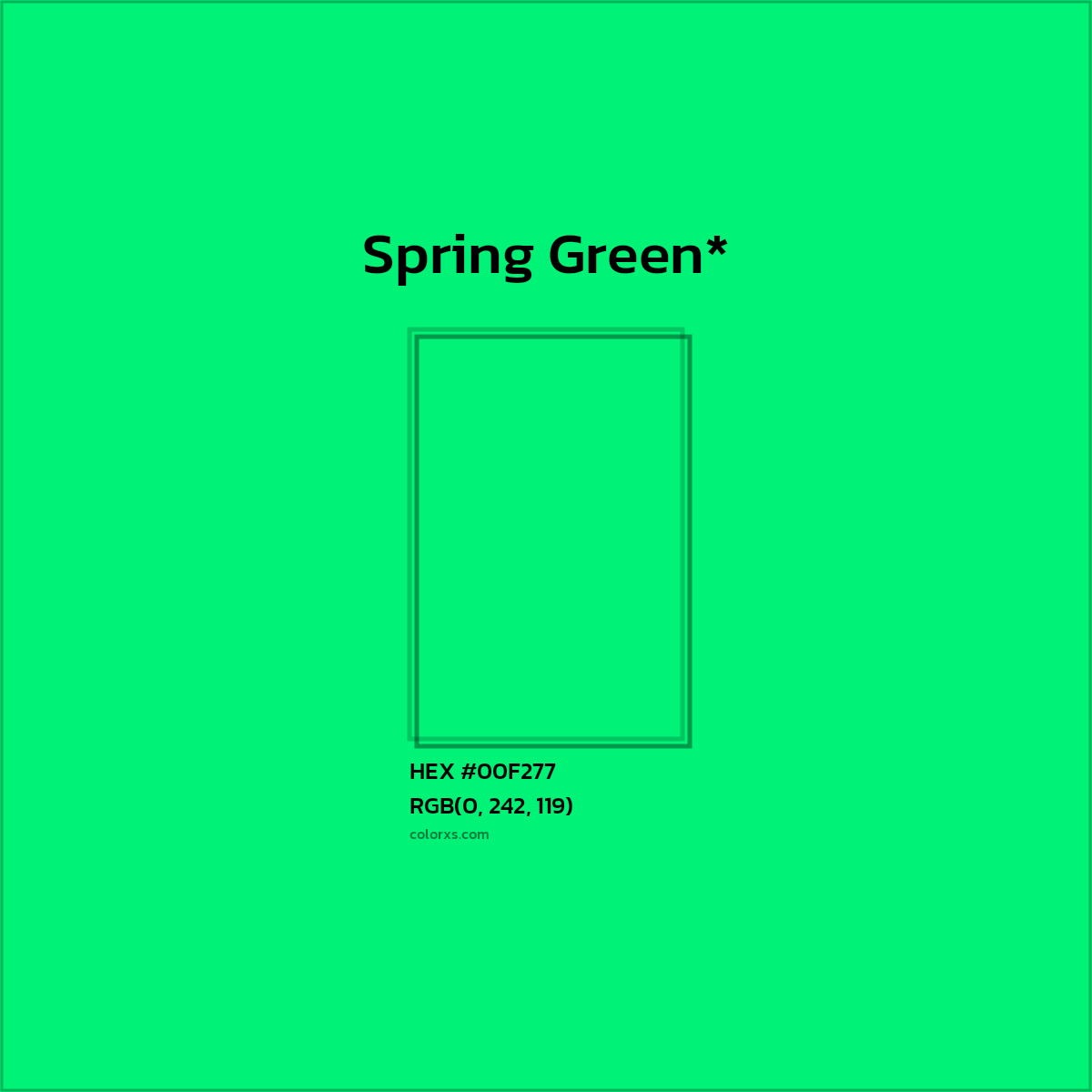 HEX #00F277 Color Name, Color Code, Palettes, Similar Paints, Images