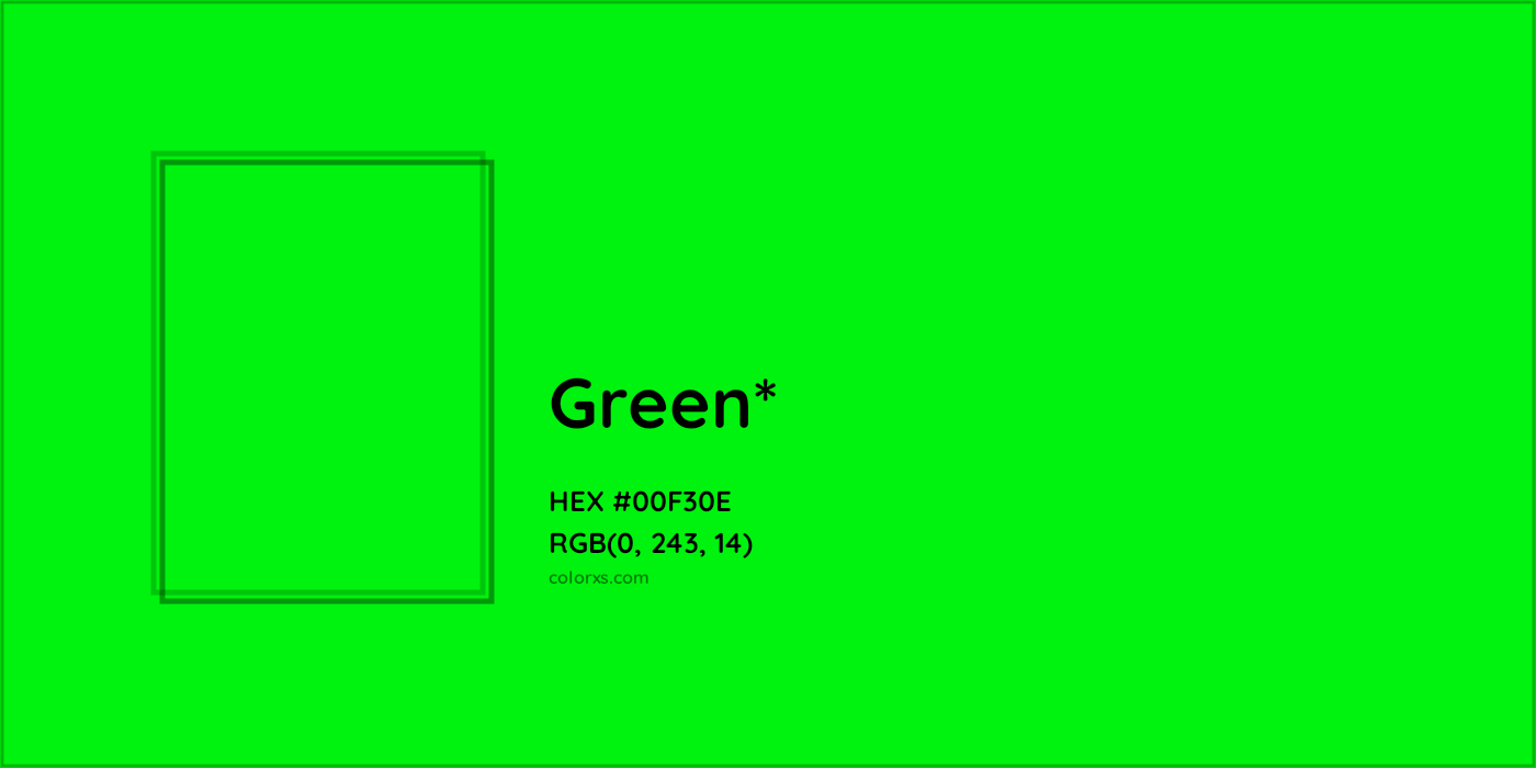 HEX #00F30E Color Name, Color Code, Palettes, Similar Paints, Images