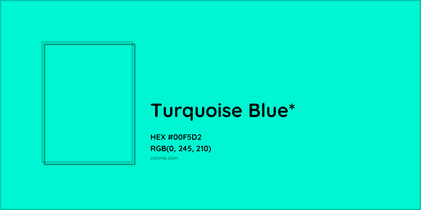 HEX #00F5D2 Color Name, Color Code, Palettes, Similar Paints, Images