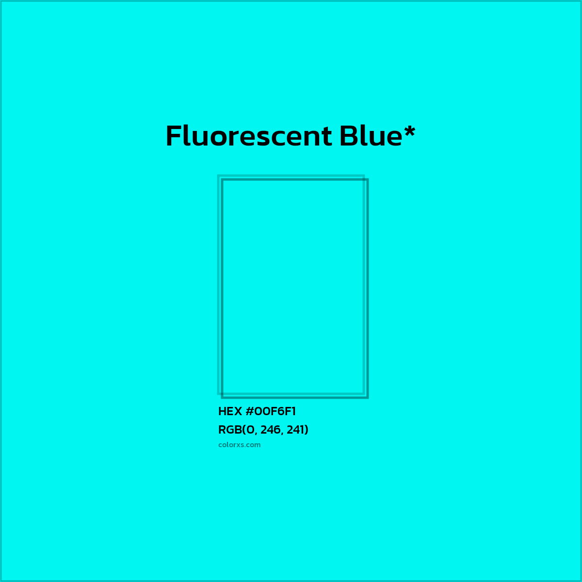 HEX #00F6F1 Color Name, Color Code, Palettes, Similar Paints, Images