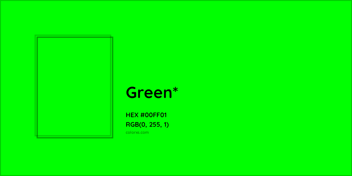 HEX #00FF01 Color Name, Color Code, Palettes, Similar Paints, Images