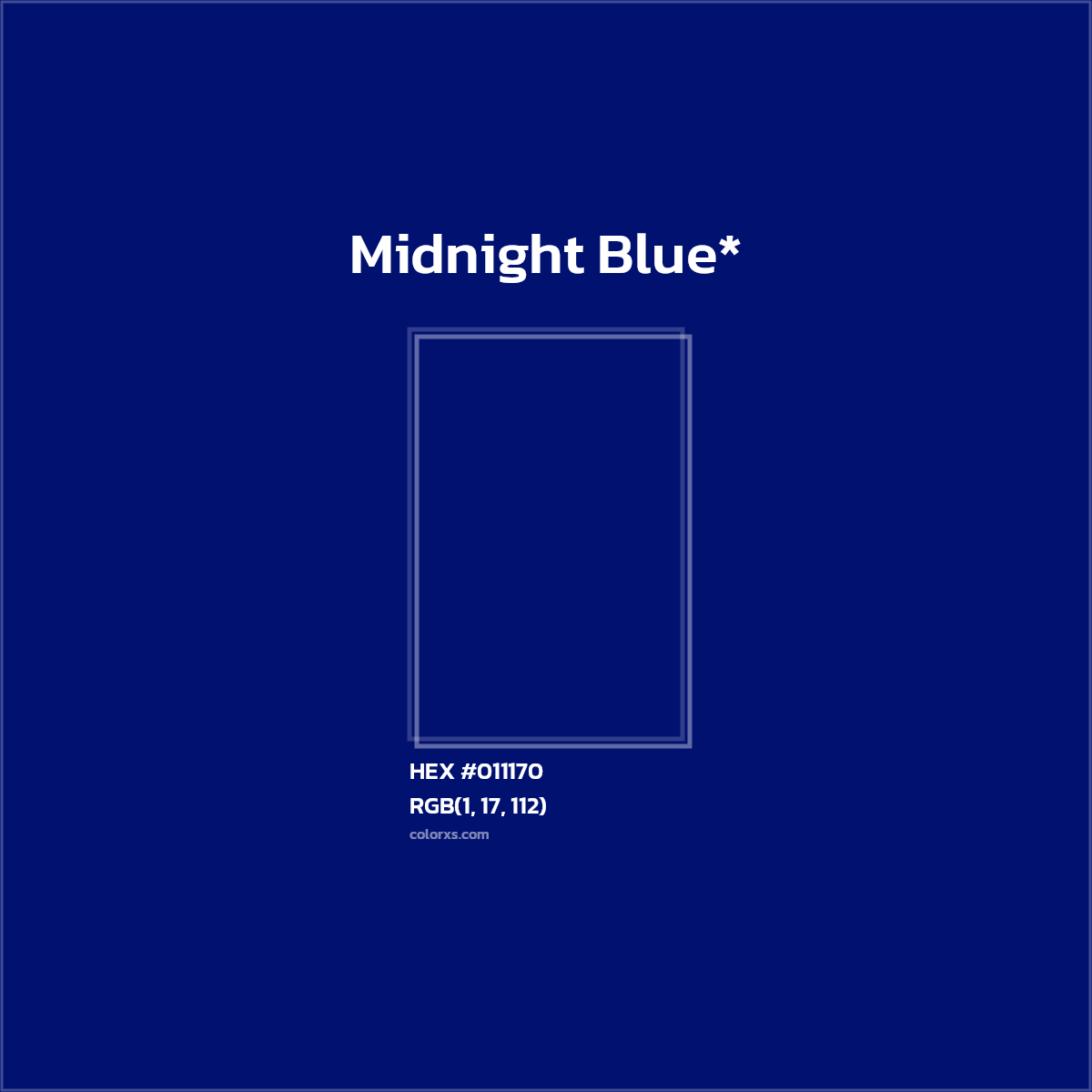 HEX #011170 Color Name, Color Code, Palettes, Similar Paints, Images