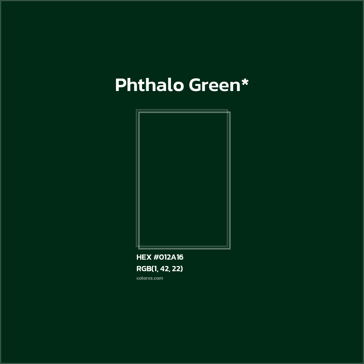 HEX #012A16 Color Name, Color Code, Palettes, Similar Paints, Images