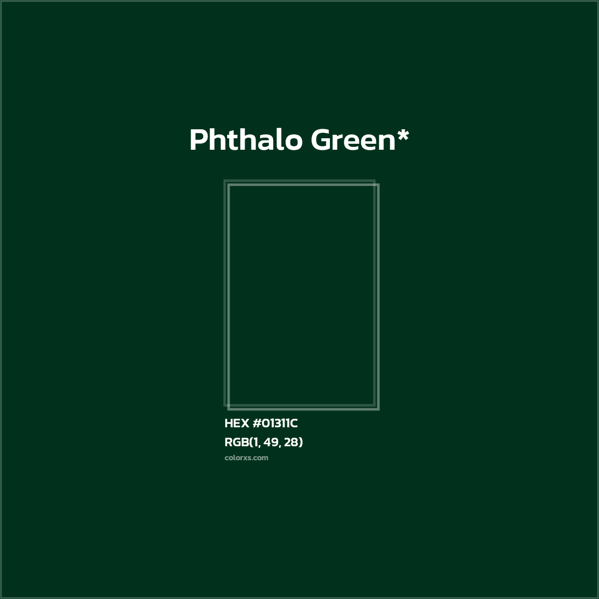 HEX #01311C Color Name, Color Code, Palettes, Similar Paints, Images