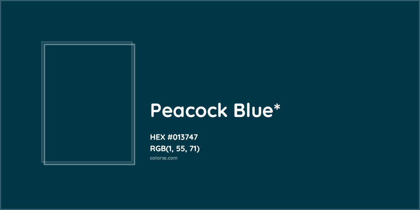 HEX #013747 Color Name, Color Code, Palettes, Similar Paints, Images