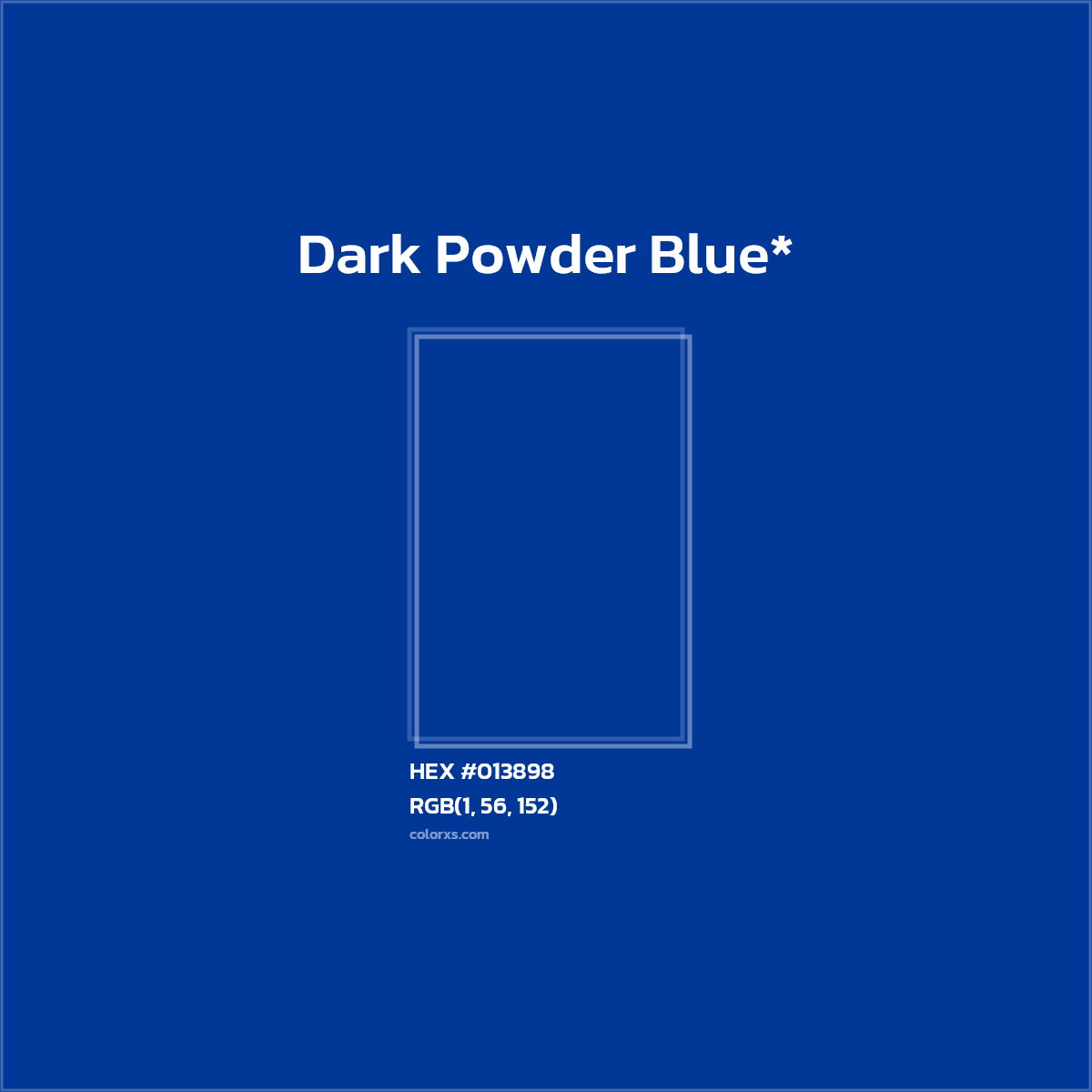 HEX #013898 Color Name, Color Code, Palettes, Similar Paints, Images