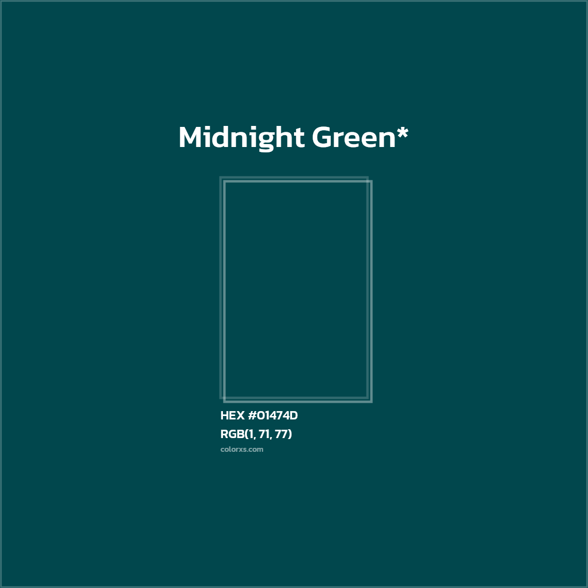 HEX #01474D Color Name, Color Code, Palettes, Similar Paints, Images