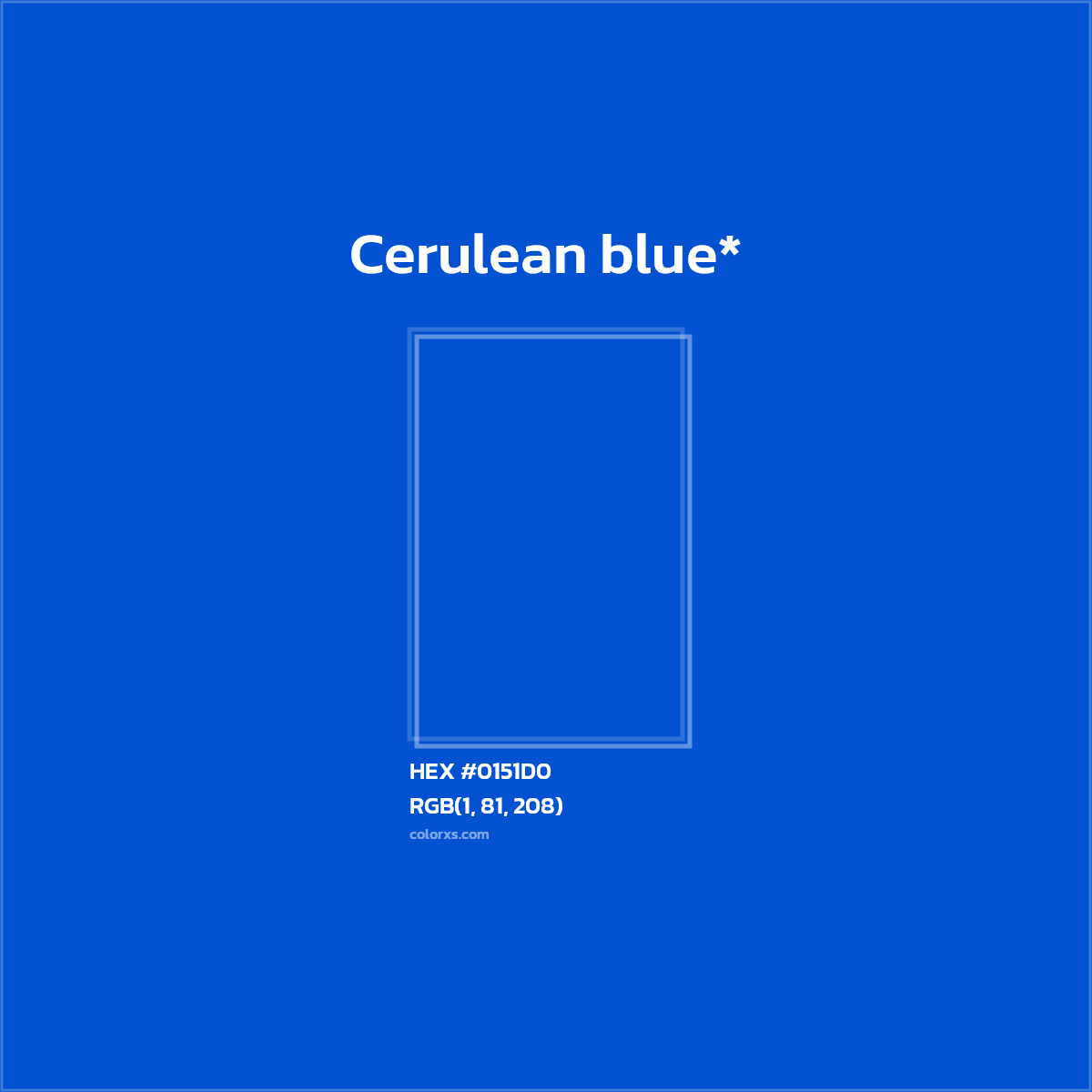 HEX #0151D0 Color Name, Color Code, Palettes, Similar Paints, Images