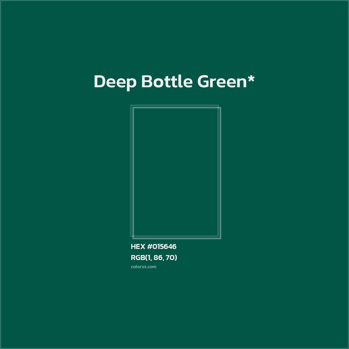 HEX #015646 Color Name, Color Code, Palettes, Similar Paints, Images