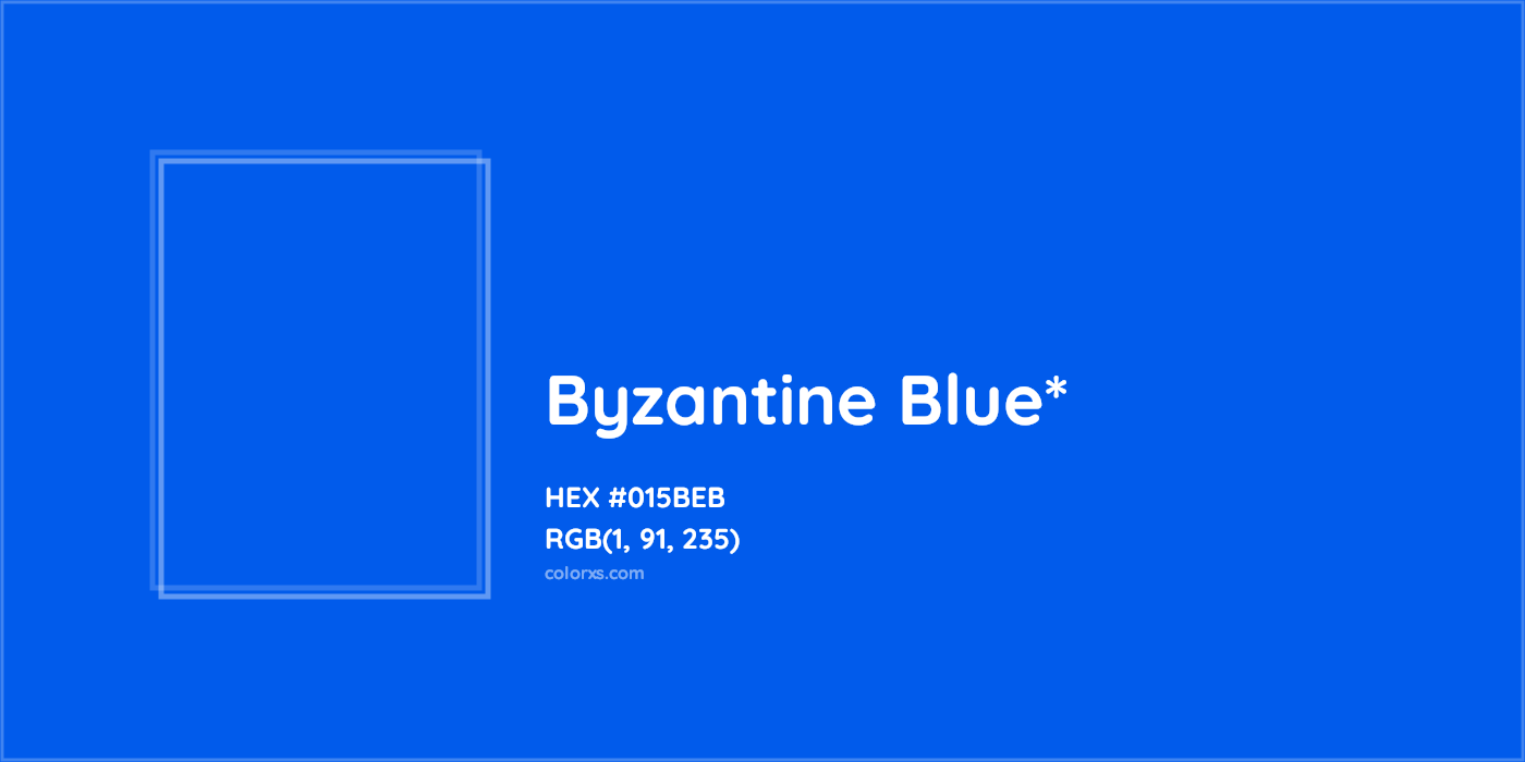 HEX #015BEB Color Name, Color Code, Palettes, Similar Paints, Images