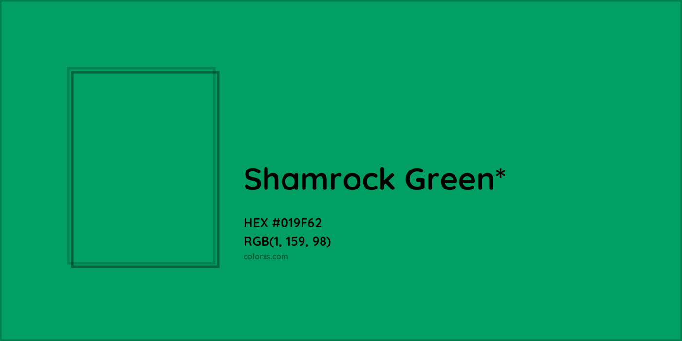 HEX #019F62 Color Name, Color Code, Palettes, Similar Paints, Images