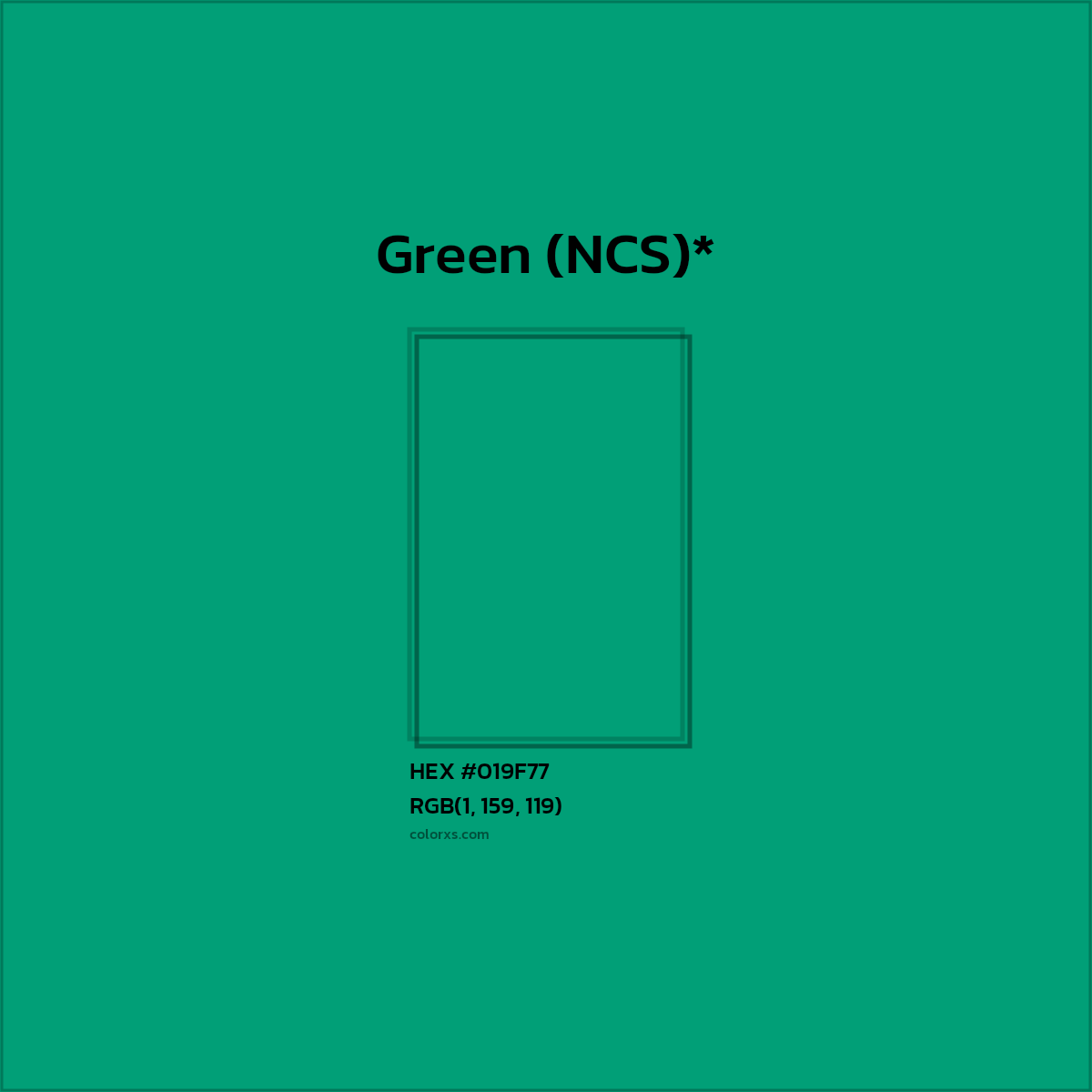 HEX #019F77 Color Name, Color Code, Palettes, Similar Paints, Images