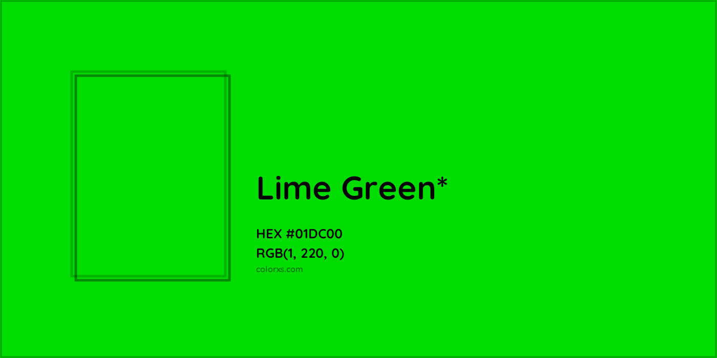 HEX #01DC00 Color Name, Color Code, Palettes, Similar Paints, Images