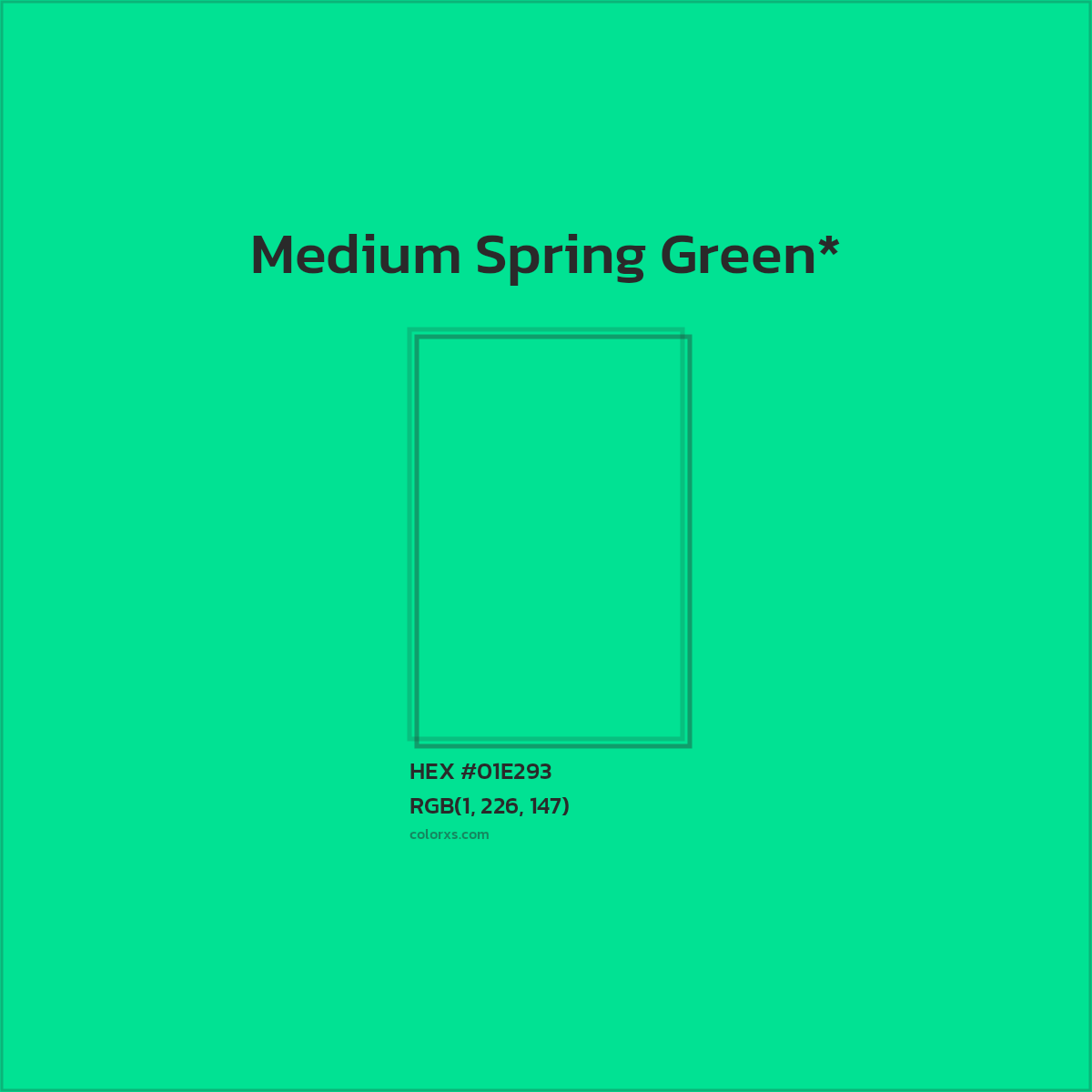 HEX #01E293 Color Name, Color Code, Palettes, Similar Paints, Images