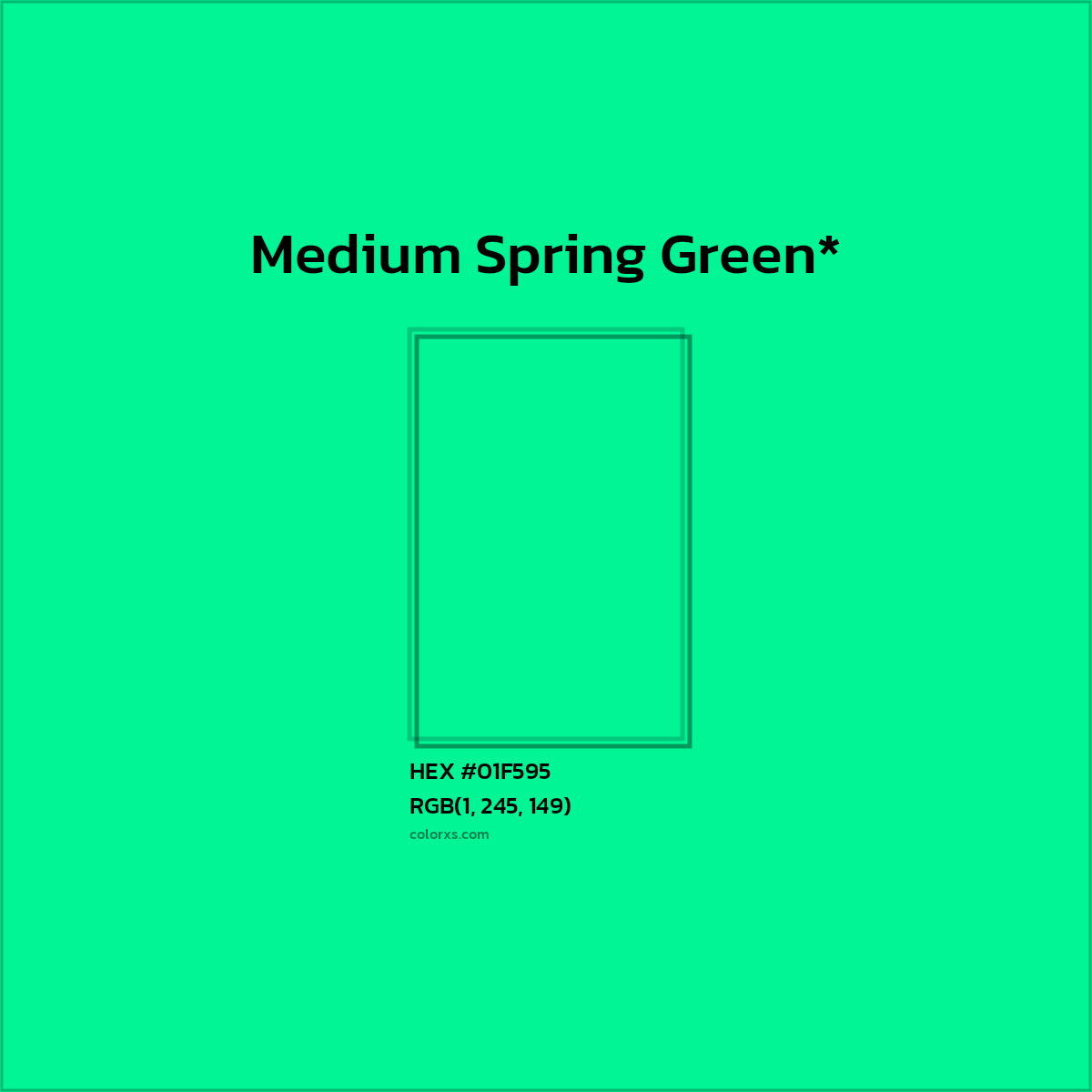 HEX #01F595 Color Name, Color Code, Palettes, Similar Paints, Images