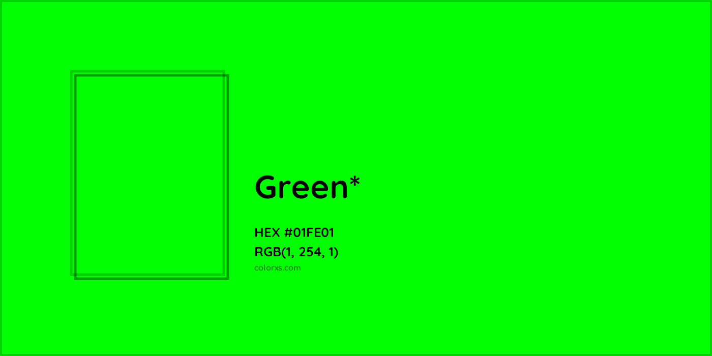 HEX #01FE01 Color Name, Color Code, Palettes, Similar Paints, Images