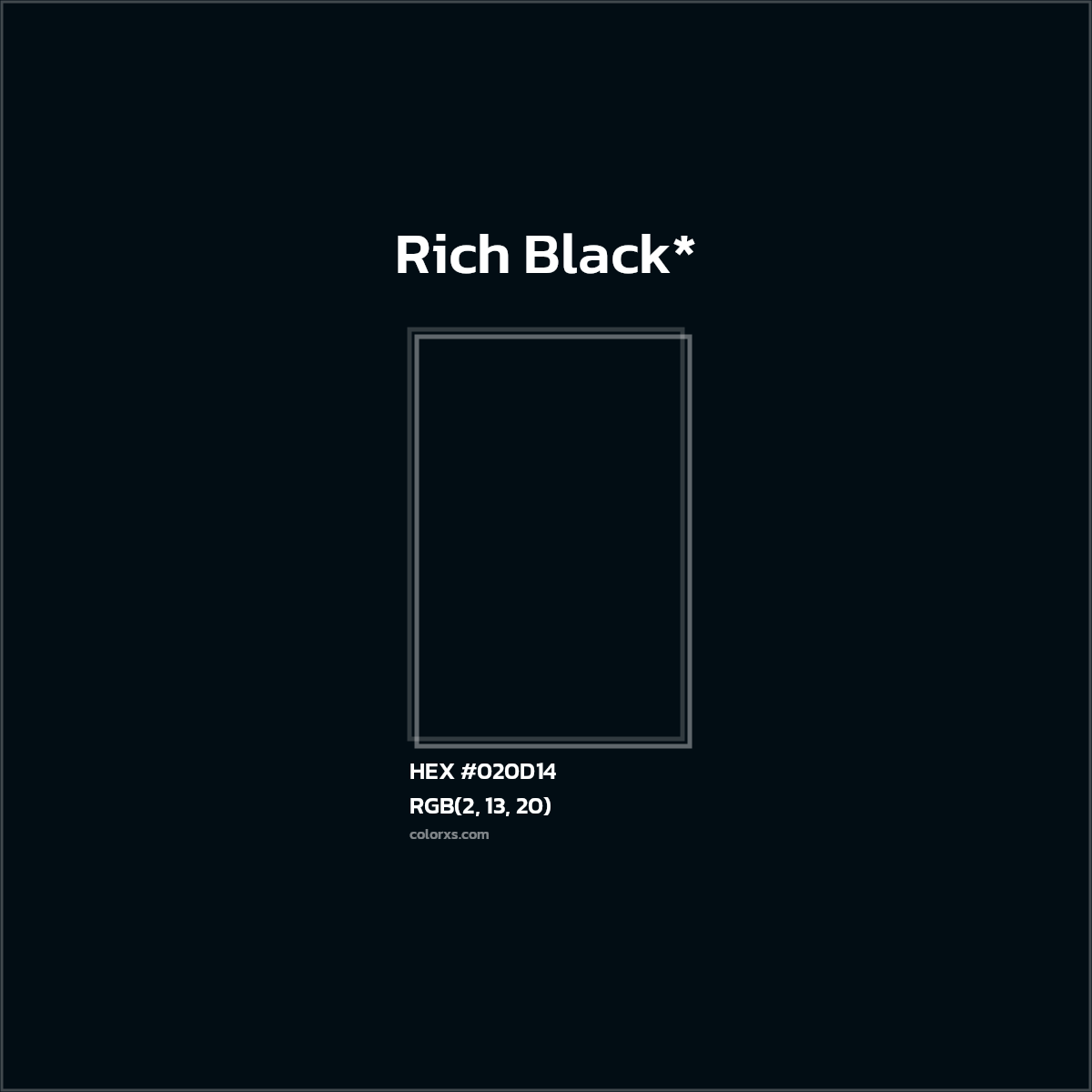 HEX #020D14 Color Name, Color Code, Palettes, Similar Paints, Images