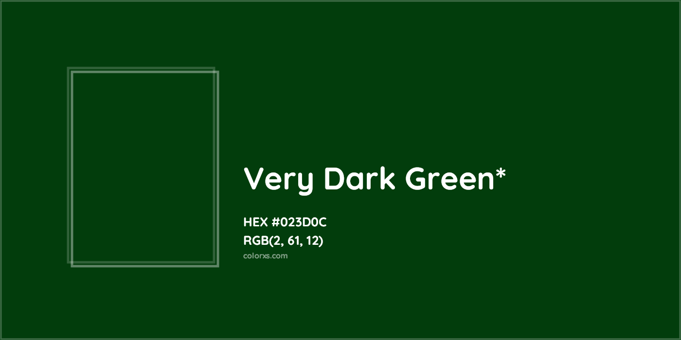 HEX #023D0C Color Name, Color Code, Palettes, Similar Paints, Images