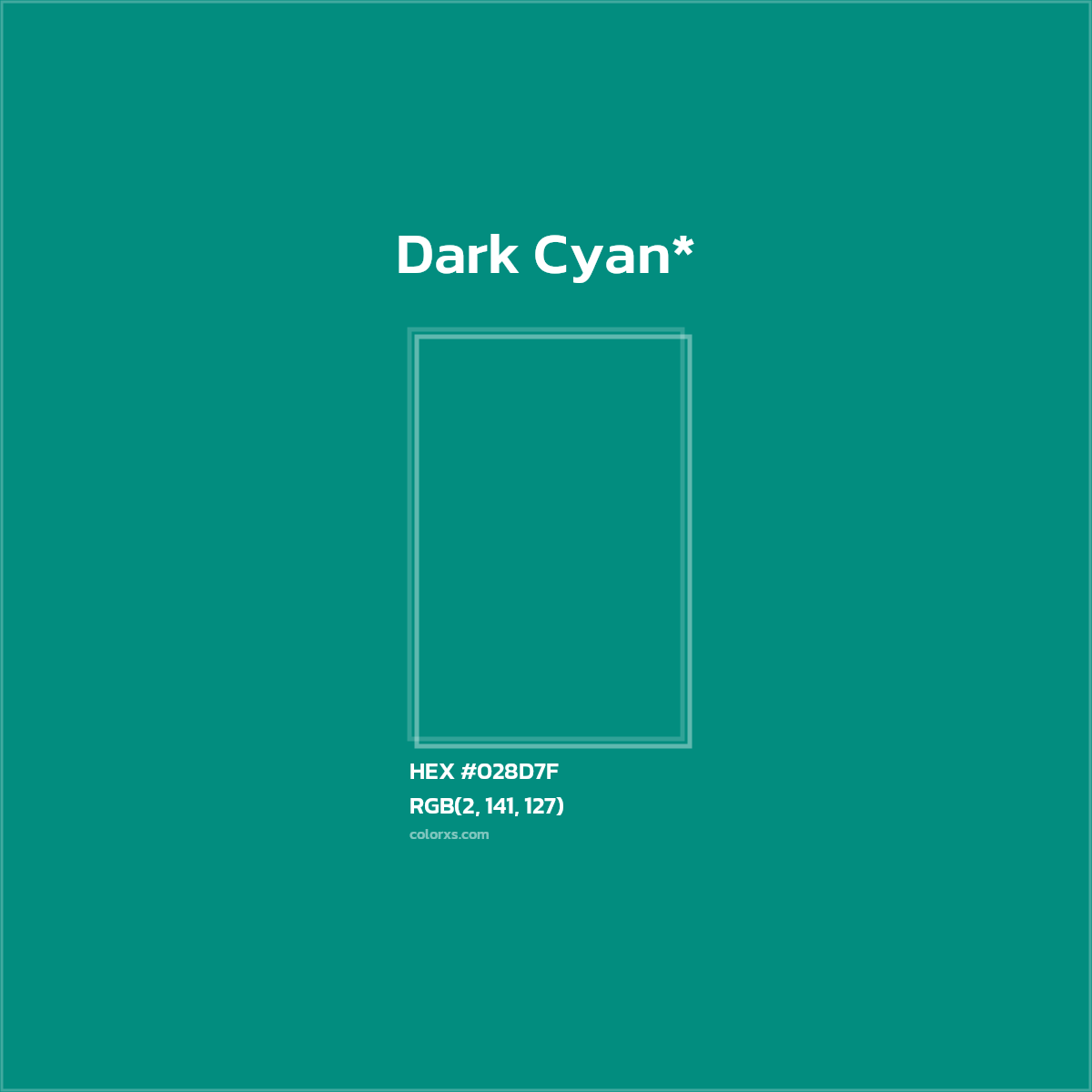 HEX #028D7F Color Name, Color Code, Palettes, Similar Paints, Images