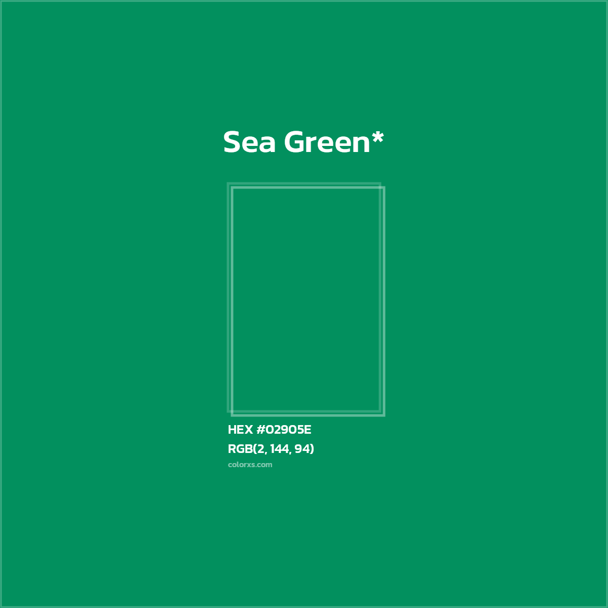 HEX #02905E Color Name, Color Code, Palettes, Similar Paints, Images