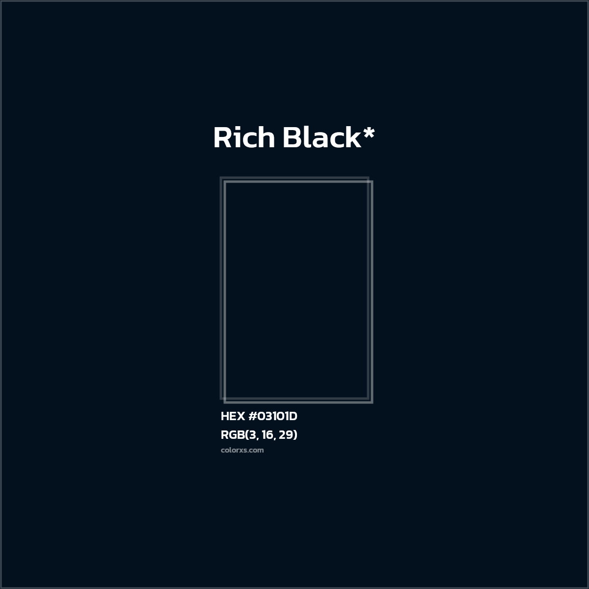 HEX #03101D Color Name, Color Code, Palettes, Similar Paints, Images