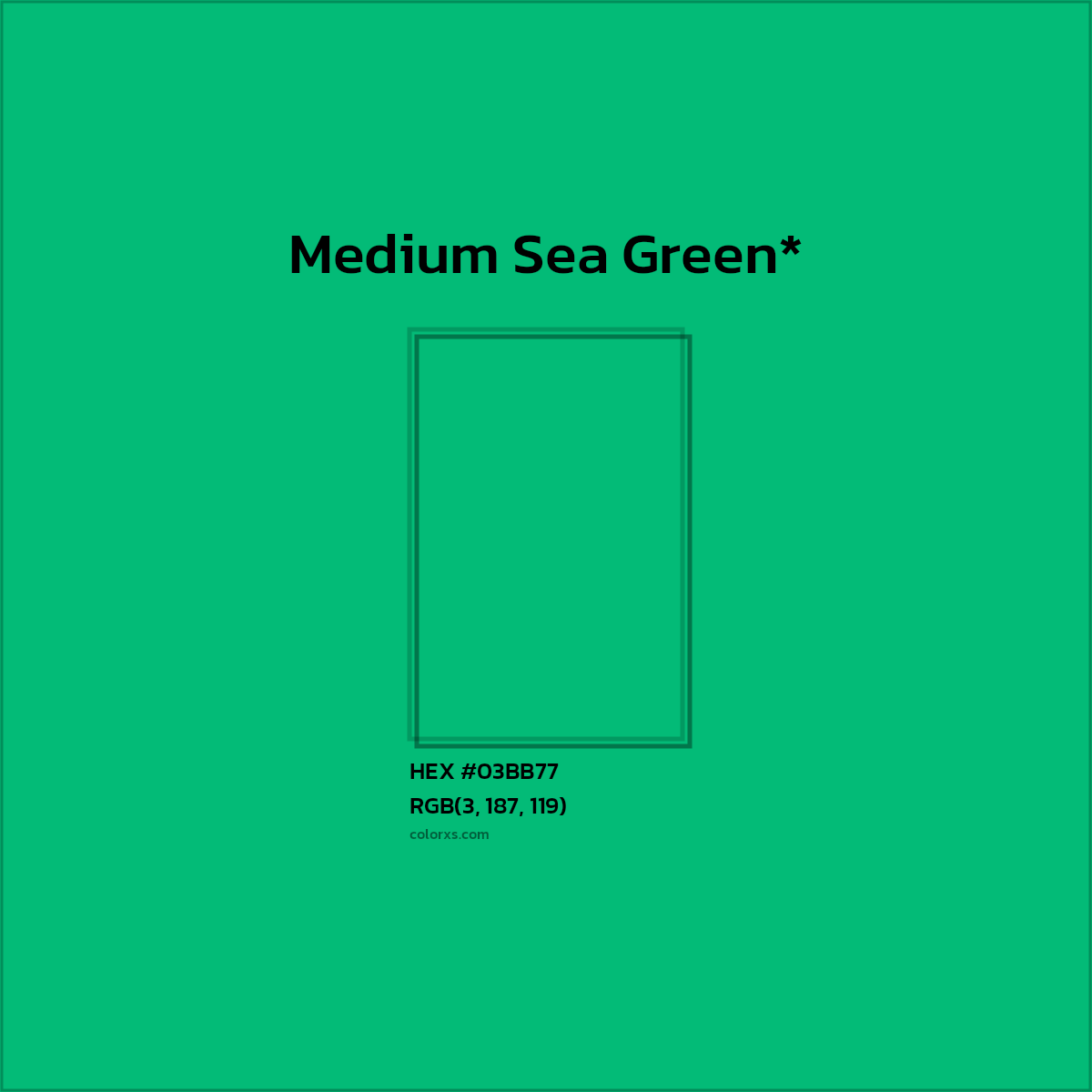 HEX #03BB77 Color Name, Color Code, Palettes, Similar Paints, Images