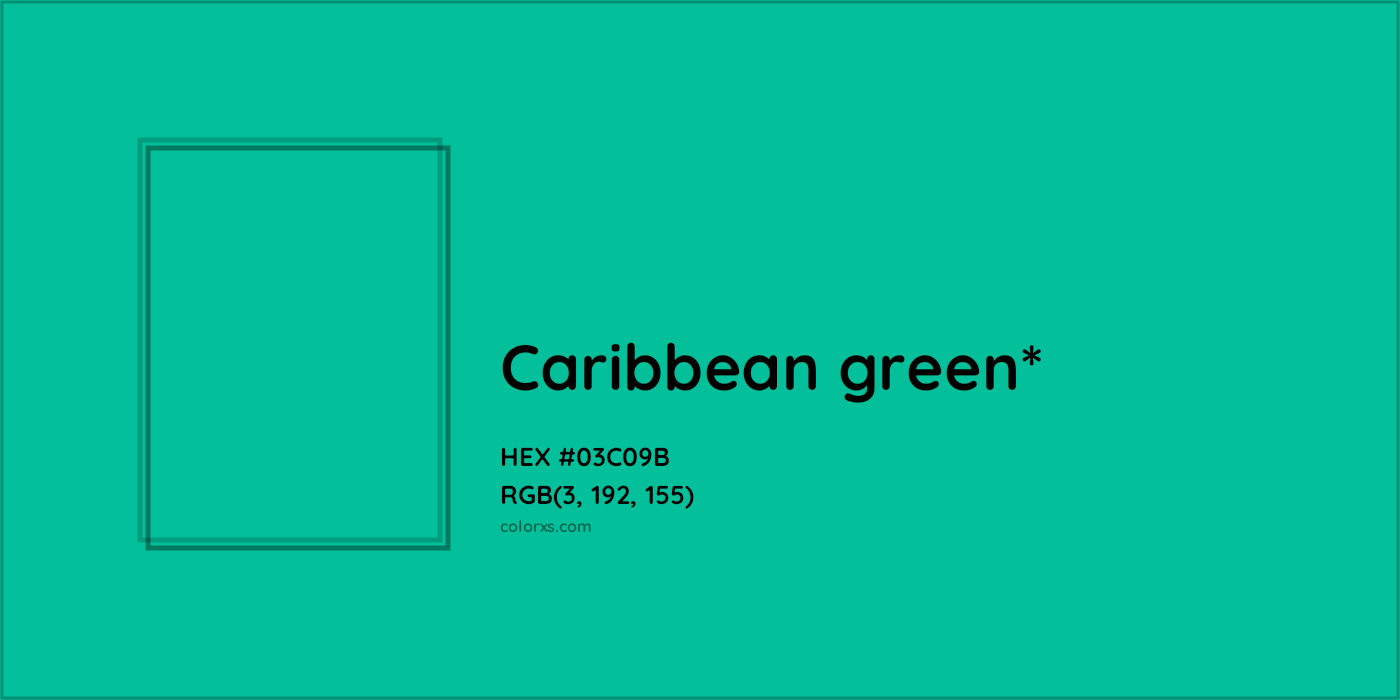 HEX #03C09B Color Name, Color Code, Palettes, Similar Paints, Images