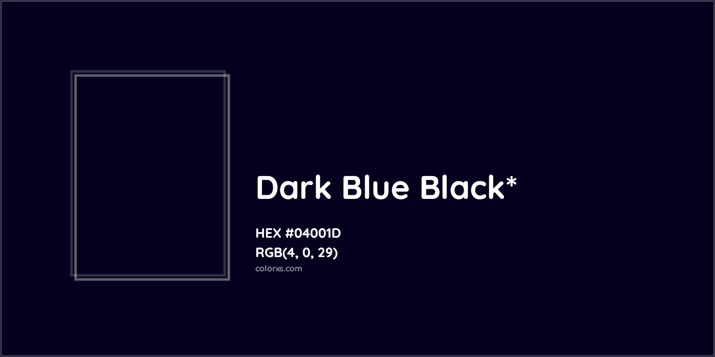 HEX #04001D Color Name, Color Code, Palettes, Similar Paints, Images