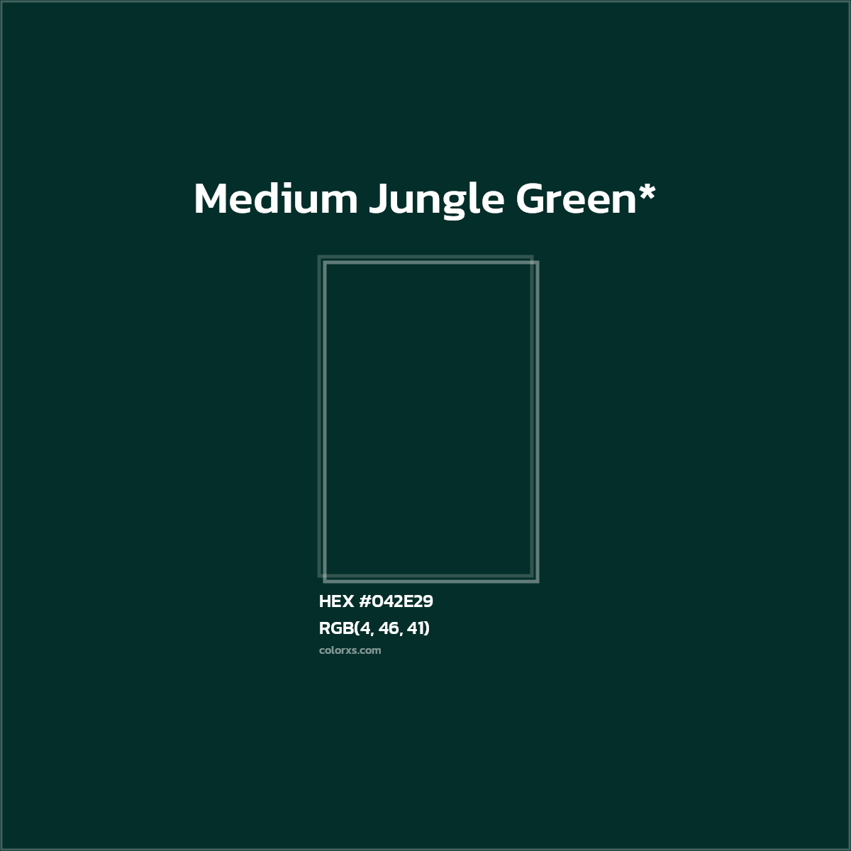 HEX #042E29 Color Name, Color Code, Palettes, Similar Paints, Images
